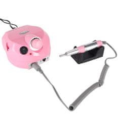 LIVEFY Nail File električna brusilica za nokte 65W + 6 nastavaka, bijela