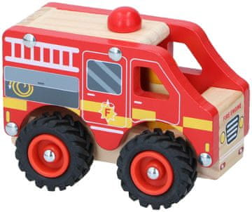 Marionette DRVENI DJEČJI VATROGASNI VOZILO 18407-GASILEC