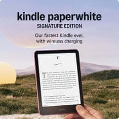 Amazon Paperwhite Signature Edition e-čitač, 12. generacija, 17,7 cm, 32 GB, crni