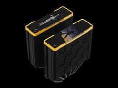 DEEPCOOL AK620 Zero Dark Zoria CPU hladnjak, 2x 120 mm, 260 W TDP, crni (R-AK620-BKNPMN-E)