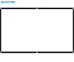 Byintek projekcijsko platno, 254 cm (100"), perivi materijal, bijela