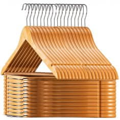 Severno Drveni Vješalice za Ormar WOODY Set od 30 Komada