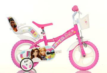 Dino bikes Djevojka biciklista dino bicikli Barbie 12 "