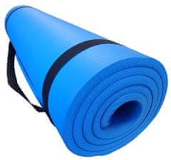 Kubisport Gimnastička NBR strunjača 183x60x1,2 cm, PLAVA