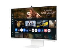 Samsung Pametni monitor M8 M80F monitor, 81,28cm (32), VA, 4K, Wi-Fi, kamera (LS32FM801UUXDU)