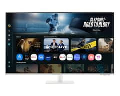 Samsung Smart Monitor M7 M70F monitor, 109,22cm (43), VA, 4K, Wi-Fi, bijeli (LS43FM703UUXDU)