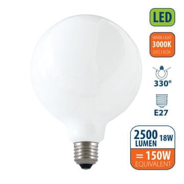 Velamp VELAMP Opalna FILAMENT žarulja 18W, E27, 3000K (LB518M-30K)