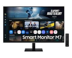 Samsung Pametni monitor M7 M70F monitor, 81,28 cm (32), VA, 4K, Wi-Fi (LS32FM702UUXDU)