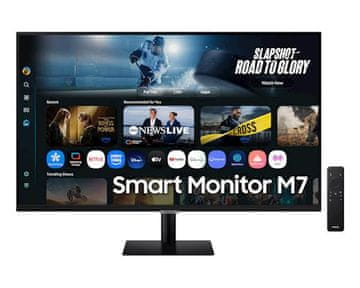 Samsung Pametni monitor M7 M70F monitor, 81,28 cm (32), VA, 4K, Wi-Fi (LS32FM702UUXDU)