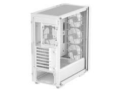 DEEPCOOL Kućište za računalo CC560 MESH V2, ATX, Midi-Tower, ARGB, Kaljeno staklo, bijelo (R-CC560-WHAMA4-G-2)