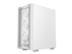 DEEPCOOL Kućište za računalo CC560 MESH V2, ATX, Midi-Tower, ARGB, Kaljeno staklo, bijelo (R-CC560-WHAMA4-G-2)