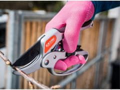 Extol Lady Vrtne rukavice od poliestera s PVC metom na dlanu, veličina 7"