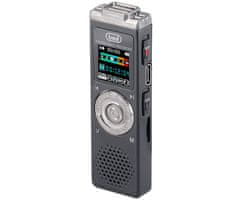 Trevi SA2 mini diktafon, MP3 / WMA format, USB Type-C, crni