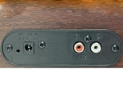 Trevi TT 1030 BT gramofon, 30 W, 33/45/78 okretaja u minuti, drveno kućište, smeđe-crna