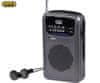 Trevi RA 710 GMG mini radijski sprejemnik, FM / AM / AUX, siv