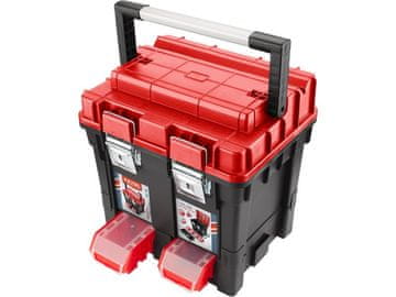 Extol Premium Kovčeg za alat (8856083) HD kovčeg za alat, 450x350x450 mm, AL ručka, metalne kopče