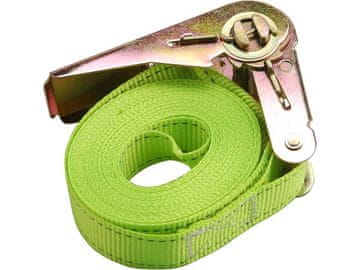 Extol Craft Remen s čegrtaljkom 5 m x 25 mm, maks. 500 kg