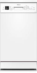 WD490MW samostojeći stroj za pranje posuđa, 45 cm, E klasa, bijel