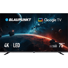 Blaupunkt LED TV 4K UHD, Google TV, 75UGC5500S 75''