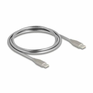 Delock USB C-C kabel 1m 60W 20V 3A metalni omotač 81259