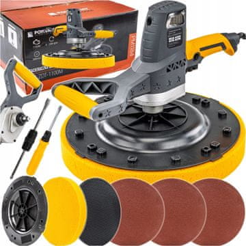 Powermat Rotacijska gleterica od 1100 W za mokri beton i žbuku 380 mm
