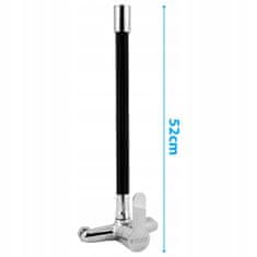 Dexxer FLEX jednoručna zidna kuhinjska slavina s fleksibilnim crijevom od nehrđajućeg čelika