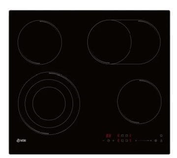 VOX electronics EBC425 ugradbena staklokeramička ploča, crna