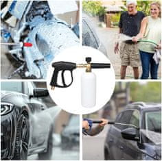 Vixson Visokotlačna pištola za pranje automobila s pjenom, nastavak 1L za auto foam, prskalica | FOAMSTER
