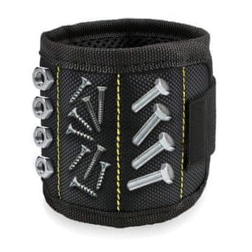 Vixson Magnetna narukvica za alat, držač vijaka i čavala za ruku, praktična za majstore | HANDYMAG