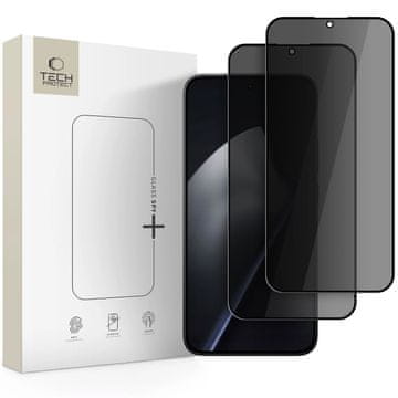 Tech-protect Glass Spy 2x zaštitno staklo za Xiaomi 15T / 15T Pro, crno