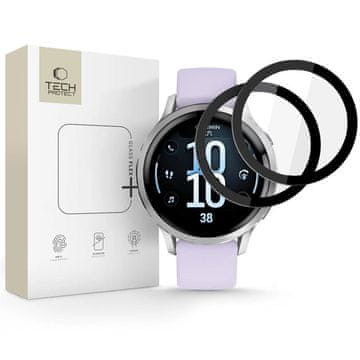 Tech-protect Glass Flex 2x zaštitno staklo za Garmin Venu 4 (41 mm), crno