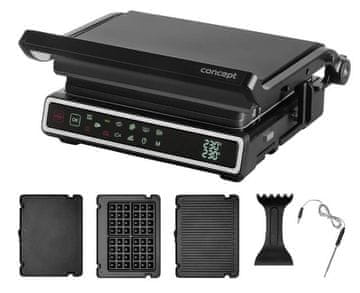 Concept Kontaktni roštilj s temperaturnom sondom GE3550