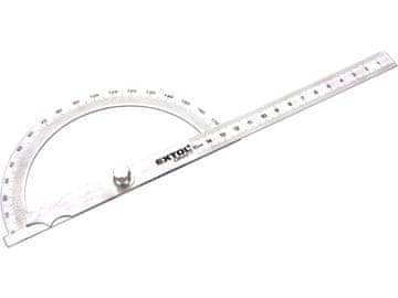 Extol Premium Kutomjer 925102 zakrivljeni nehrđajući čelik, 0-180°