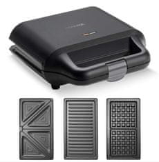 Concept Aparat za sendviče SV3054 Aparat za sendviče s izmjenjivim pločama 3 u 1 700 W