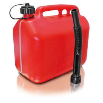 Erba Plastični kanistar ER 02323 s lijevkom 5l