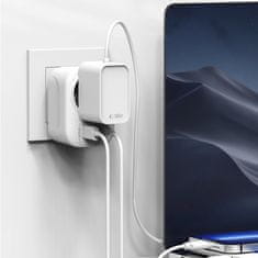 Tech-protect TA100 putni adapter US / EU, bijela