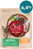 Purina ONE MINI/SMALL Aktivna suha hrana za pse do 10 kg, bogata piletinom i rižom, 8 x 800 g