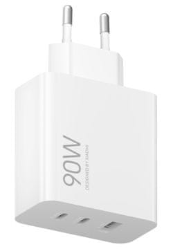 Xiaomi HyperCharge Power adapter za napajanje, 90 W, (3 ulaza), EU
