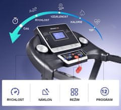 Kubisport Traka za trčanje s električnim nagibom i Bluetoothom GB4250K