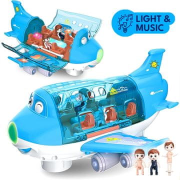 Cool Mango glazbeni avion igračka za aktivnu igru sa zvukovima i svjetlima - FlashWing