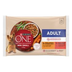 Purina ONE MINI/SMALL Mokra hrana za odrasle pse do 10 kg, 48x85 g