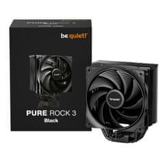 Be quiet! Be Quiet Pure Rock 3 hladilnik za procesor, 120mm, 190W, črni