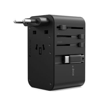 Choetech putni adapter + USB TipC PD 45W punjač + kabel EU USA UK AU PD5021