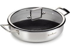 HexaPro niski lonac s poklopcem, 28 cm