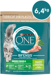 Bifensis Indoor Formula suha hrana za odrasle mačke koje borave u zatvorenom prostoru, s puretinom, 8x800g