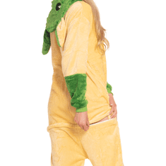 Nikcorp Jednodijelna pidžama kigurumi onesie kostim Star Wars Yoda, unisex, za visinu 155-165 cm, veličina M