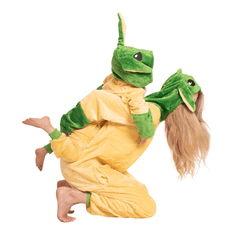 Nikcorp Jednodijelna pidžama kigurumi onesie kostim Star Wars Yoda, unisex, za visinu 155-165 cm, veličina M