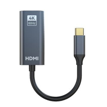 MG WACH-01 adapter USB-C / HDMI 4K 60Hz, crno