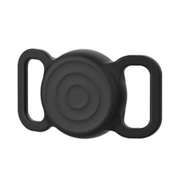 MG DogTag maska za Apple AirTag za pseću ogrlicu, crna
