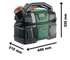 Bosch Fontus 18V-6 Bike Cleaner Solo bežični perač pod pritiskom (06008B6200)